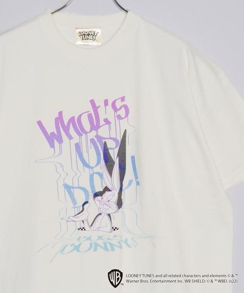 LOONEY TUNES CLASSIC(ルーニーチューンズクラシック)の「LOONEY TUNES ヘビーウエイト ビッグシルエットTシャツ ルーニーテューンズ(Tシャツ/カットソー・メンズ・ブラック系その他/ホワイト系その他2/ブラック系その他2/グリーン系その他/ホワイト系その他3/ブラック系その他3/ホワイト系その他4/ブラック系その他4/チャコール/ホワイト系その他5/ブラック系その他5/グレー系その他/ホワイト/チャコールグレー/ブラック/グリーン/ホワイト系その他/ブルー・M/L/XL)」の5枚目の写真