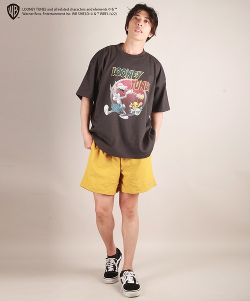 LOONEY TUNES CLASSIC(ルーニーチューンズクラシック)の「LOONEY TUNES ヘビーウエイト ビッグシルエットTシャツ ルーニーテューンズ(Tシャツ/カットソー・メンズ・ブラック系その他/ホワイト系その他2/ブラック系その他2/グリーン系その他/ホワイト系その他3/ブラック系その他3/ホワイト系その他4/ブラック系その他4/チャコール/ホワイト系その他5/ブラック系その他5/グレー系その他/ホワイト/チャコールグレー/ブラック/グリーン/ホワイト系その他/ブルー・M/L/XL)」の21枚目の写真