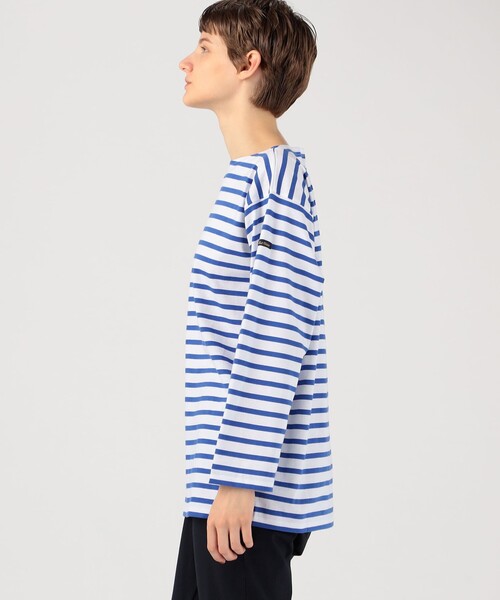 TOMORROWLAND (トゥモローランド)の「【別注】Le minor×GALERIE VIE バスクシャツ(Tシャツ/カットソー・レディース・ベージュ系その他/ブルー系その他/ピンク系その他/ブルー系その他3/ブルー系その他4・FREE)」の10枚目の写真