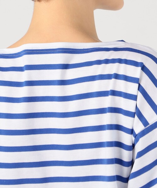 TOMORROWLAND (トゥモローランド)の「【別注】Le minor×GALERIE VIE バスクシャツ(Tシャツ/カットソー・レディース・ベージュ系その他/ブルー系その他/ピンク系その他/ブルー系その他3/ブルー系その他4・FREE)」の17枚目の写真