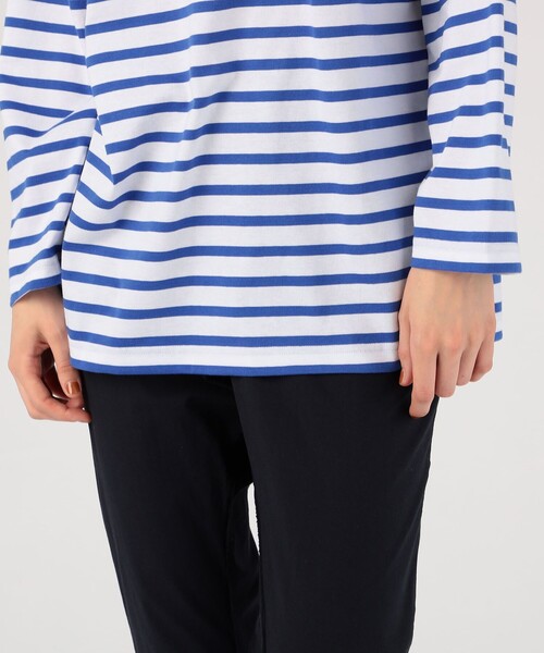 TOMORROWLAND (トゥモローランド)の「【別注】Le minor×GALERIE VIE バスクシャツ(Tシャツ/カットソー・レディース・ベージュ系その他/ブルー系その他/ピンク系その他/ブルー系その他3/ブルー系その他4・FREE)」の16枚目の写真