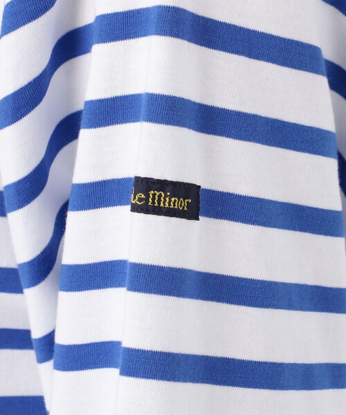 TOMORROWLAND (トゥモローランド)の「【別注】Le minor×GALERIE VIE バスクシャツ(Tシャツ/カットソー・レディース・ベージュ系その他/ブルー系その他/ピンク系その他/ブルー系その他3/ブルー系その他4・FREE)」の9枚目の写真