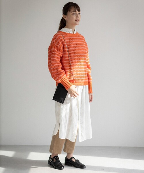 THE SHOP TK （ザ ショップ ティーケー ）の「◆スマホショルダーミニウォレットバッグ（ショルダーバッグ・レディース・ブラック/イエロー/サンドベージュ/ピンク系/ダークグリーン/ゴールド/ベージュ系5/ベージュ系その他2・00）」の11枚目の写真