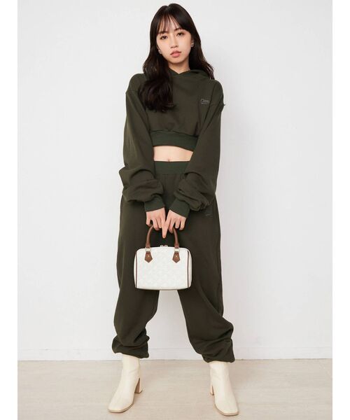 CALNAMUR（カルナムール）の「ミニボストンバッグ（ボストンバッグ・レディース・アイボリー・FREE）」の6枚目の写真