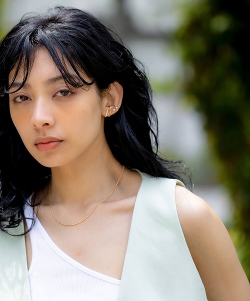 JUICY ROCK（ジューシーロック）の「K14gold-filled スネークチェーンネックレス（ネックレス・レディース・ゴールド・ONE SIZE）」の8枚目の写真