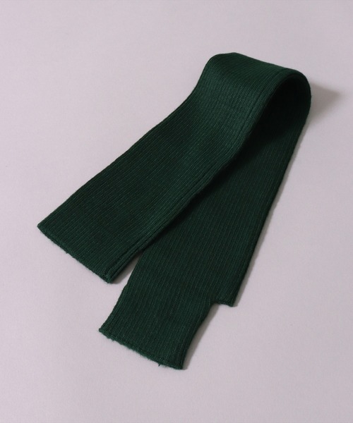 BAYBLO(ベイブロ)の「(SB)リブ ニット アームウォーマー(アームカバー・レディース・ブラック/杢グレー/ダークグリーン/チャコールグレー/ダークブラウン/グレイッシュベージュ/ネイビー/オフホワイト/ワイン・FREE)」の12枚目の写真