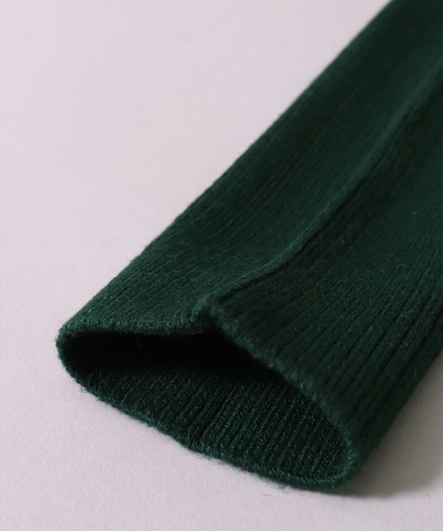 BAYBLO(ベイブロ)の「(SB)リブ ニット アームウォーマー(アームカバー・レディース・ブラック/杢グレー/ダークグリーン/チャコールグレー/ダークブラウン/グレイッシュベージュ/ネイビー/オフホワイト/ワイン・FREE)」の13枚目の写真