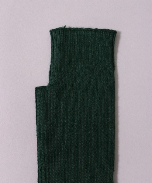 BAYBLO(ベイブロ)の「(SB)リブ ニット アームウォーマー(アームカバー・レディース・ブラック/杢グレー/ダークグリーン/チャコールグレー/ダークブラウン/グレイッシュベージュ/ネイビー/オフホワイト/ワイン・FREE)」の15枚目の写真