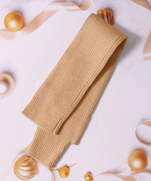 BAYBLO(ベイブロ)の「(SB)リブ ニット アームウォーマー(アームカバー・レディース・ブラック/杢グレー/ダークグリーン/チャコールグレー/ダークブラウン/グレイッシュベージュ/ネイビー/オフホワイト/ワイン・FREE)」の20枚目の写真