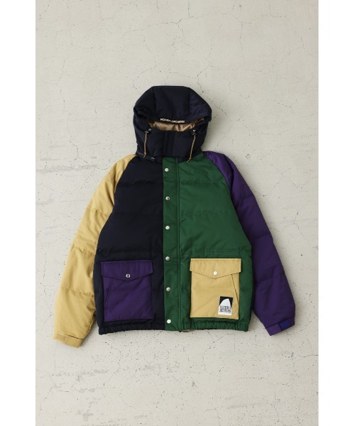 RODEO CROWNS WIDE BOWL(ロデオクラウンズワイドボウル)の「SIERRA DESIGNS ダウンジャケット(ダウンジャケット/コート・メンズ・レッド/グリーン/マルチ・MEDIUM/LARGE)」の19枚目の写真