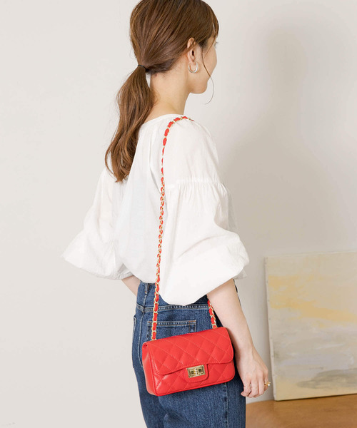 URBAN RESEARCH Sonny Label（アーバンリサーチサニーレーベル）の「ギャザースリーブブラウス（シャツ/ブラウス・レディース・ベージュ/ブルー/ホワイト・FREE）」の6枚目の写真