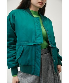 セール】ZIP-SLEEVE SHORT BLOUZON（ブルゾン）｜SHAREEF