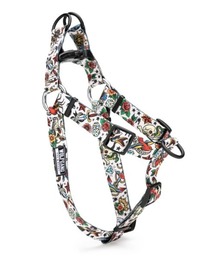 WOLFGANG MAN＆BEAST（ウルフギャングマンアンドビースト）の「WOLFGANG/ウルフギャング 犬用 ハーネス VintageWhite Harness L WH-003-56（リード/ハーネス/首輪）」