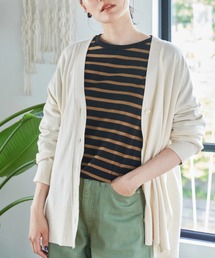 パチパチしにくいニットカーディガン