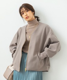 ウーリージップブルゾン