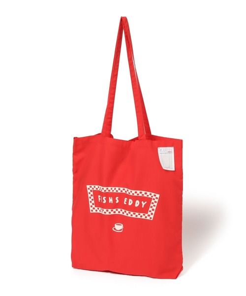 Fishs Eddy（フィッシュエディ）の「[Fishs Eddy(フィッシュエディ)]カラートートバッグ（トートバッグ・レディース・ブルー/ベージュ/パープル/レッド/ブラック/セージグリーン/ライトイエロー・FREE）」の9枚目の写真