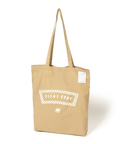 Fishs Eddy（フィッシュエディ）の「[Fishs Eddy(フィッシュエディ)]カラートートバッグ（トートバッグ・レディース・ブルー/ベージュ/パープル/レッド/ブラック/セージグリーン/ライトイエロー・FREE）」の12枚目の写真