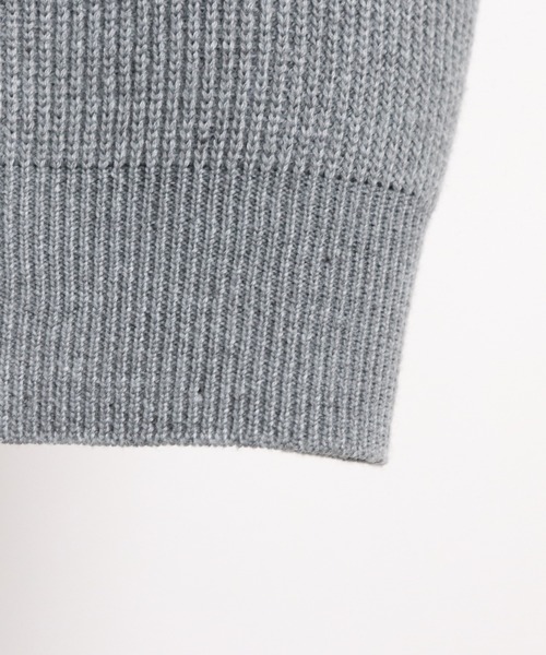 Confirm（コンファーム）の「Vネックプルオーバーニットベスト【Confirm】（ベスト・メンズ・ブラック/ベージュ/ブラウン/グレー/グリーン・M/L）」の19枚目の写真