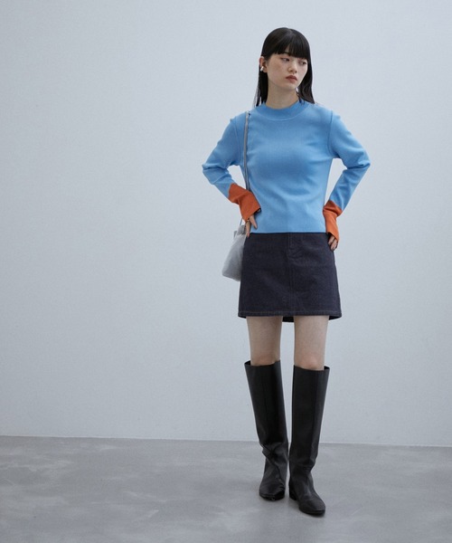 Wrangler（ラングラー）の「【Wrangler×Jane Smith×ADAM ET ROPE'】別注 Mini Skirt（デニムスカート・レディース・ネイビー・M/S）」の18枚目の写真