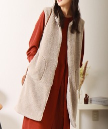 libelle more | ボアロングベスト(ベスト)