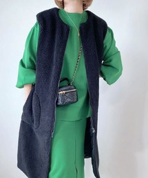 libelle more | ボアロングベスト(ベスト)