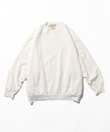 REMI RELIEF | REMI RELIEF/レミレリーフ ノンストレスBIGサイズ綿アクリル裏毛クルー トレーナー(スウェット)