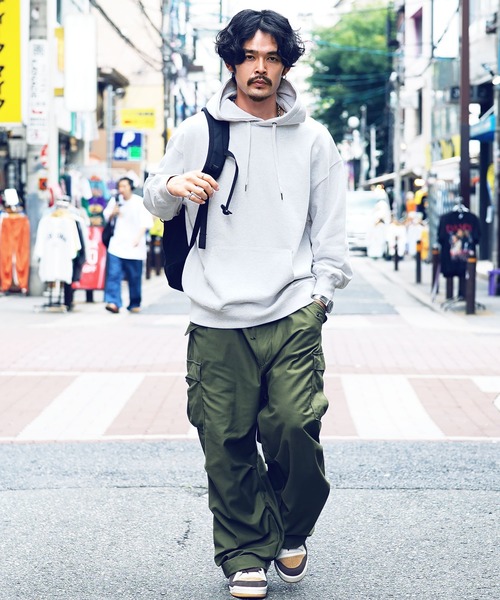 roshell（ロシェル）の「ヘビーオンス スウェット プルオーバーフーディーパーカー（パーカー・メンズ・アッシュグレー/ネイビー/ブラック/ナチュラル・MEDIUM/X-LARGE/LARGE）」の17枚目の写真
