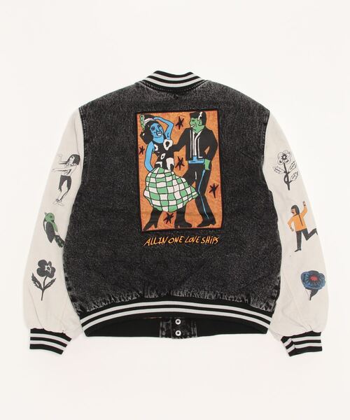 VOLCOM(ボルコム)の「【VOLCOM】FA BOB MOLLEMA JKT(スタジャン・メンズ・マルチ・MEDIUM/LARGE/X-LARGE/SMALL)」の2枚目の写真