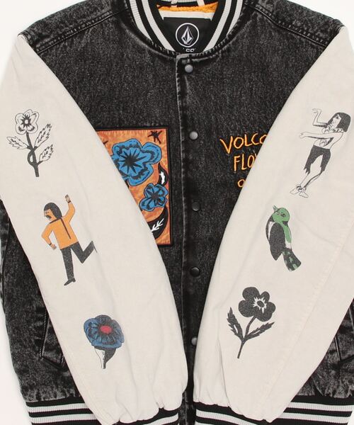 VOLCOM(ボルコム)の「【VOLCOM】FA BOB MOLLEMA JKT(スタジャン・メンズ・マルチ・MEDIUM/LARGE/X-LARGE/SMALL)」の3枚目の写真