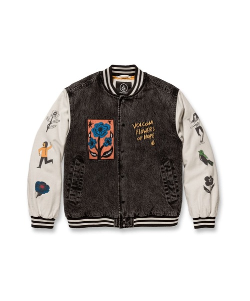 VOLCOM(ボルコム)の「【VOLCOM】FA BOB MOLLEMA JKT(スタジャン・メンズ・マルチ・MEDIUM/LARGE/X-LARGE/SMALL)」の8枚目の写真