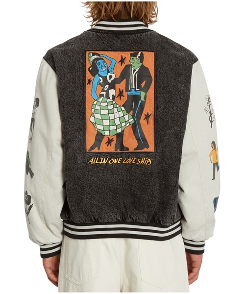 VOLCOM(ボルコム)の「【VOLCOM】FA BOB MOLLEMA JKT(スタジャン・メンズ・マルチ・MEDIUM/LARGE/X-LARGE/SMALL)」の15枚目の写真