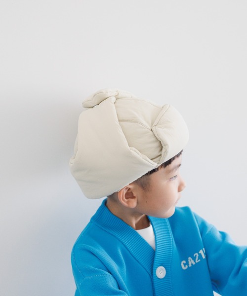 LOWRYS FARM（ローリーズファーム）の「ナカワタフライトＨＡＴ　122815（ハット・キッズ・ブラック/アイボリー/グリーン・FREE）」の7枚目の写真