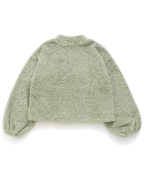 algy（アルジー）の「ボアジップトレーナー（スウェット・キッズ・アイボリー/ピンク/ミント・SMALL/X-SMALL/MEDIUM/XX-SMALL）」の10枚目の写真