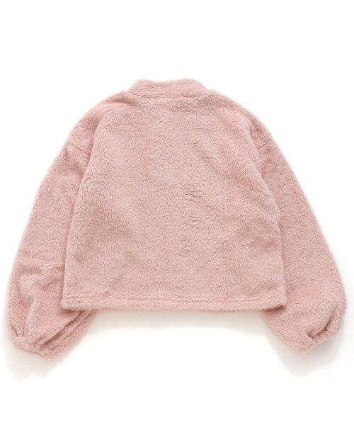 algy（アルジー）の「ボアジップトレーナー（スウェット・キッズ・アイボリー/ピンク/ミント・SMALL/X-SMALL/MEDIUM/XX-SMALL）」の11枚目の写真