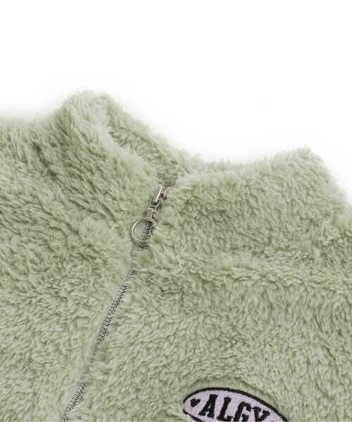 algy（アルジー）の「ボアジップトレーナー（スウェット・キッズ・アイボリー/ピンク/ミント・SMALL/X-SMALL/MEDIUM/XX-SMALL）」の12枚目の写真