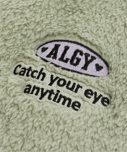 algy（アルジー）の「ボアジップトレーナー（スウェット・キッズ・アイボリー/ピンク/ミント・SMALL/X-SMALL/MEDIUM/XX-SMALL）」の14枚目の写真