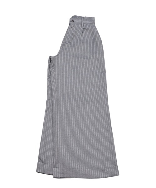 reca（レカ）の「ピンストライプ柄ワイドパンツ（その他パンツ・レディース・ブラック/チャコールグレー・FREE）」の18枚目の写真
