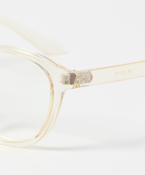 NOEYEDIA（ノーアイディア）の「noeyedia　フレームメガネ（メガネ・レディース・ブラック/クリア・ONE）」の9枚目の写真