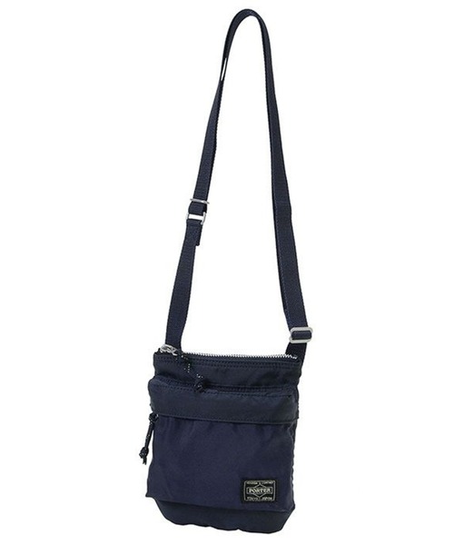 PORTER（ポーター）の「ポーター フォース ショルダーポーチ 855-05461 ショルダーポーチ 吉田カバン  PORTER FORCE SHOULDER POUCH（ショルダーバッグ・メンズ・ブラック/ネイビー/カーキ・FREE）」の3枚目の写真