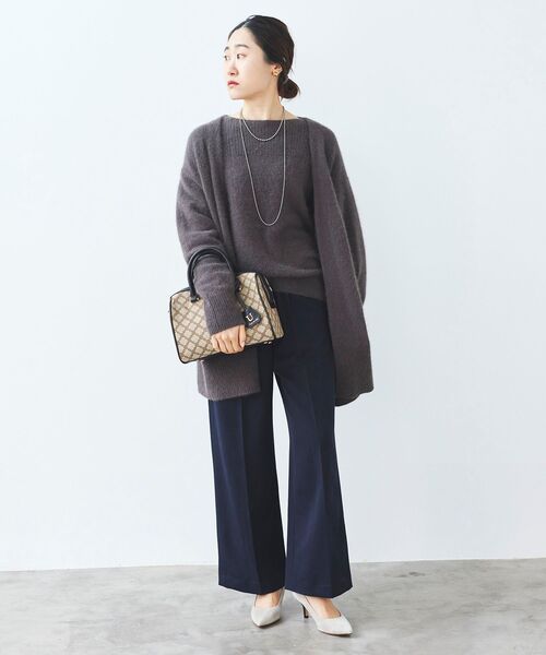 le.coeur blanc（ルクールブラン）の「ジャガードボストン別注バッグ（ボストンバッグ・レディース・ブラウン系その他3/ブラック系その他・FREE）」の11枚目の写真