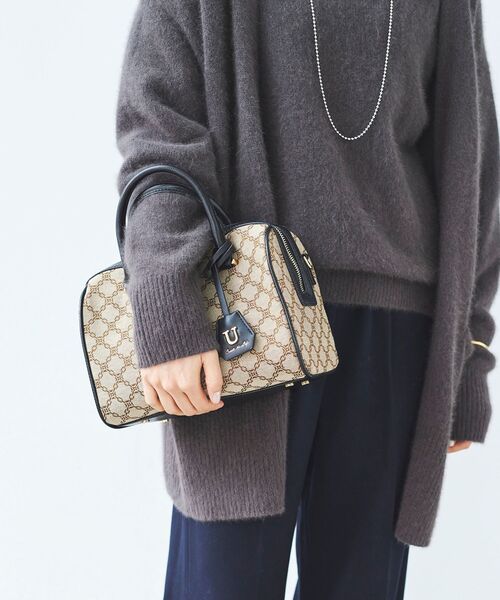 le.coeur blanc（ルクールブラン）の「ジャガードボストン別注バッグ（ボストンバッグ・レディース・ブラウン系その他3/ブラック系その他・FREE）」の14枚目の写真