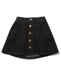 SHOO・LA・RUE | 【110-140cm】インパン付き台形デニムスカート(デニムスカート)