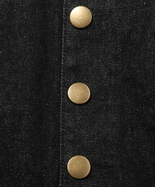 SHOO・LA・RUE（シューラルー）の「【110-140cm】インパン付き台形デニムスカート（デニムスカート・キッズ・ブラック系5/ネイビー系5・11/12/13/14）」の8枚目の写真