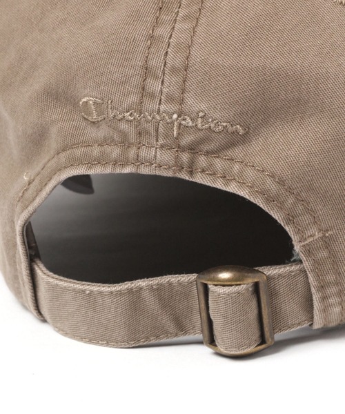 Champion(チャンピオン)の「【Champion(チャンピオン)】ビッグCロゴキャップ(キャップ・レディース・グリーン/モカ/アイボリー・FREE)」の17枚目の写真