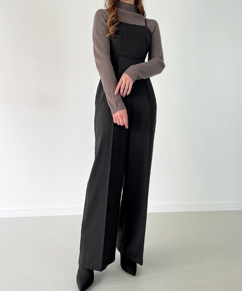 JUNOAH（ジュノア）の「ボトルネックリブニット（ニット/セーター・レディース・オフホワイト/グリーン/ブラック/ベージュ/ブルー/ピンク系その他/グレイッシュベージュ/イエロー・MEDIUM/LARGE）」の21枚目の写真