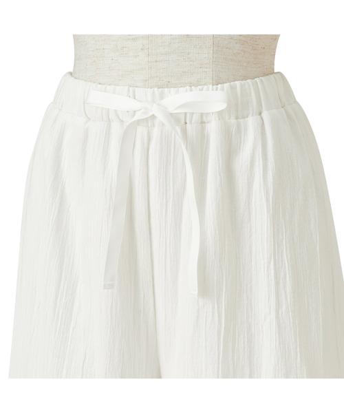 Francfranc（フランフラン）の「楊柳ラッフル パジャマ 裏地付き アイボリー（ルームウェア/パジャマ・レディース・アイボリー・FREE）」の8枚目の写真