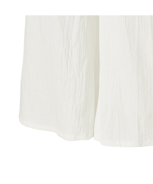 Francfranc（フランフラン）の「楊柳ラッフル パジャマ 裏地付き アイボリー（ルームウェア/パジャマ・レディース・アイボリー・FREE）」の9枚目の写真