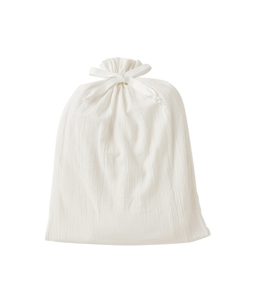 Francfranc（フランフラン）の「楊柳ラッフル パジャマ 裏地付き アイボリー（ルームウェア/パジャマ・レディース・アイボリー・FREE）」の6枚目の写真