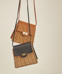 The Bagmati | The Bagmati: ラタン コンビ ポシェット(ショルダーバッグ)