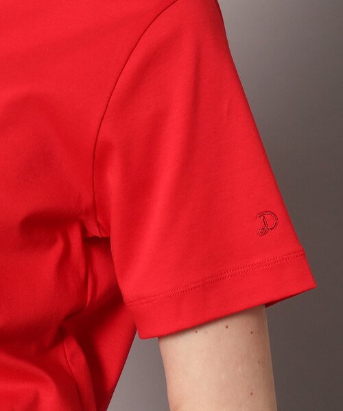 DRESSTERIOR(ドレステリア)の「◆【接触冷感】アイスクリアコットンTシャツ(Tシャツ/カットソー・レディース・ホワイト/ブラック/ブラウン系その他/レッド系1・34/36/38)」の13枚目の写真